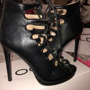 Lace up heels